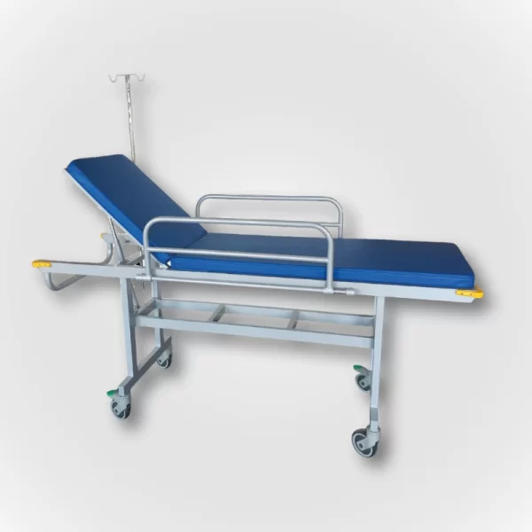 Stainless Steel MRI Stretcher (Height Fixed)