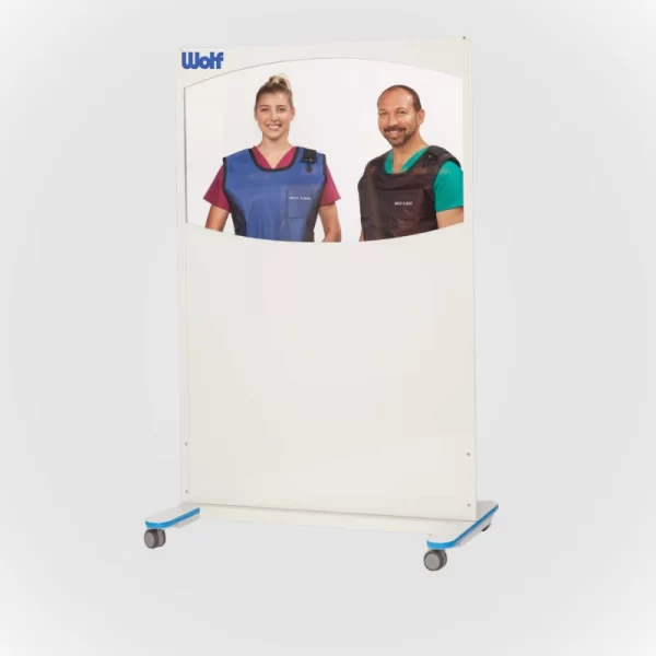 Wolf Opti Clear Lead Acrylic Mobile Barriers