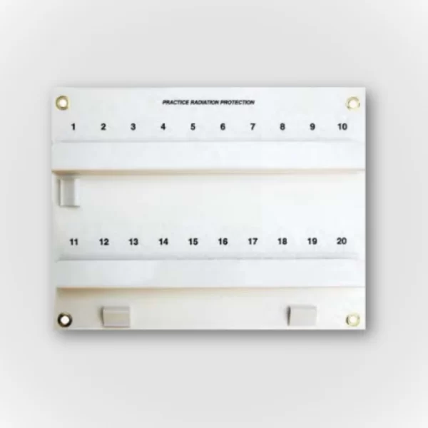 radiation badge board